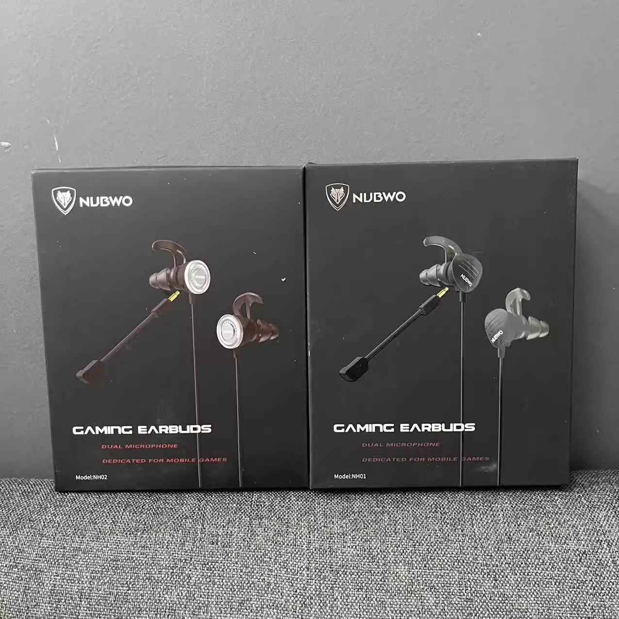 准新品 NUBWO/狼博旺 NH02有线入耳式耳机电竞游戏跑步运动音乐