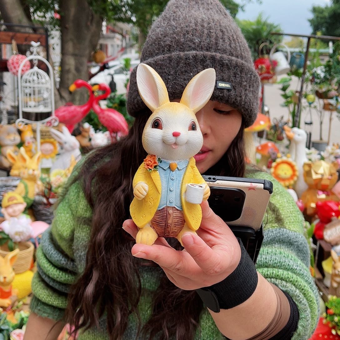 【闪购商品】无铅玻璃花园摆件&000&