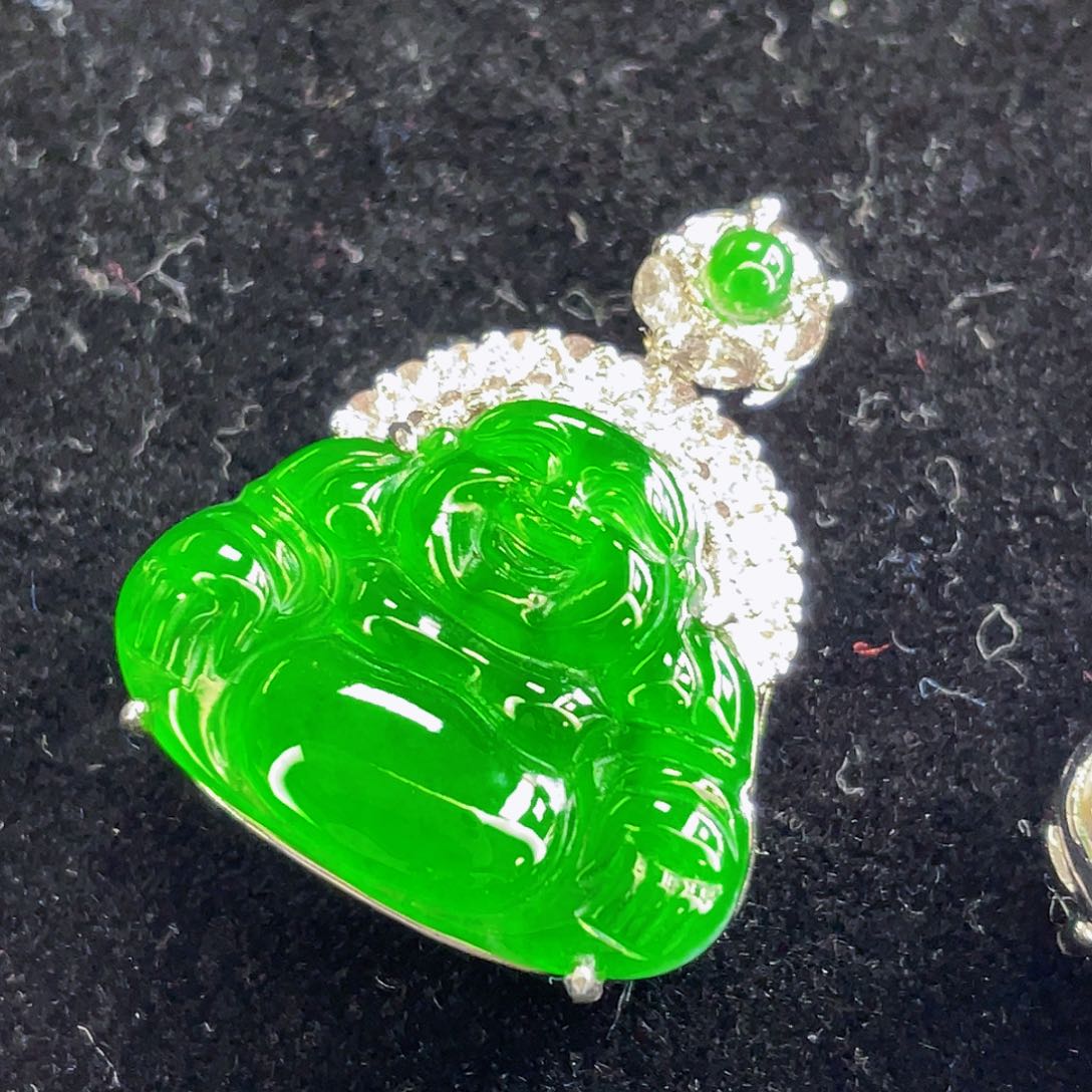 翡翠吊坠(不含链)未镶嵌