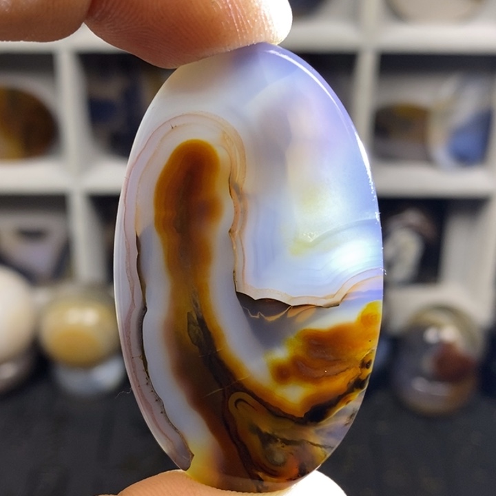 玛瑙/玉髓未镶嵌颈饰