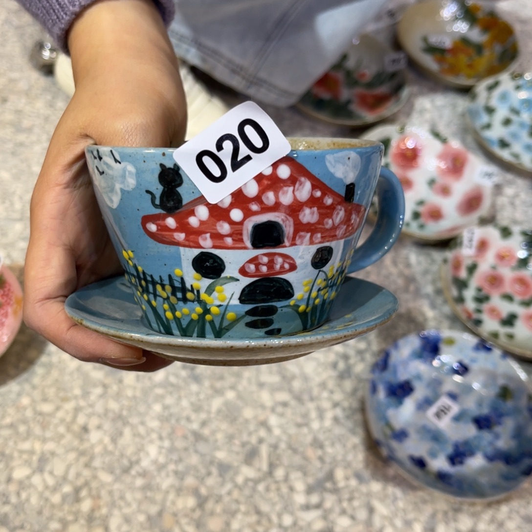 独***舟瓷片景德镇手工制作