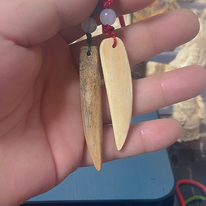 天然猛犸牙雕刻残次品