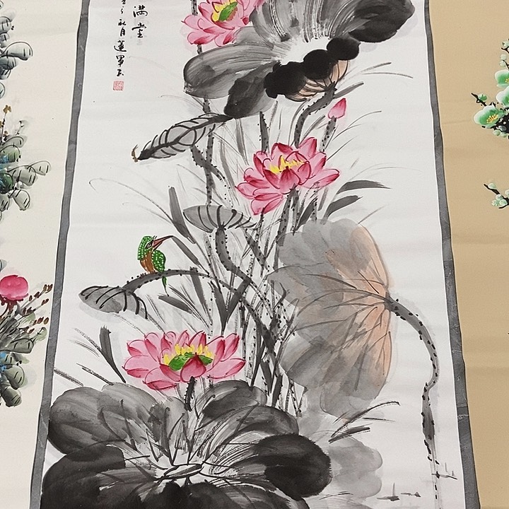 三个张画廊直播间！