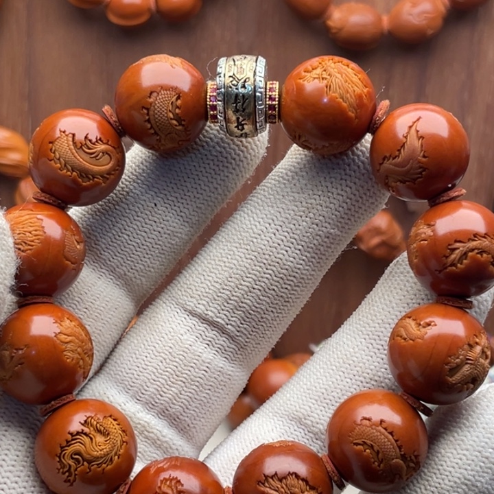 橄榄核手串/手链1.7云中龙