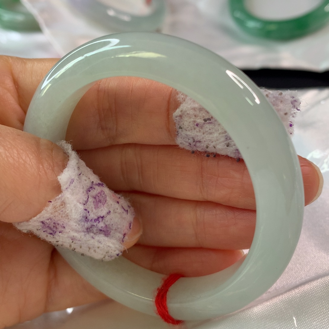 翡翠未镶嵌手镯翡翠手镯52.8