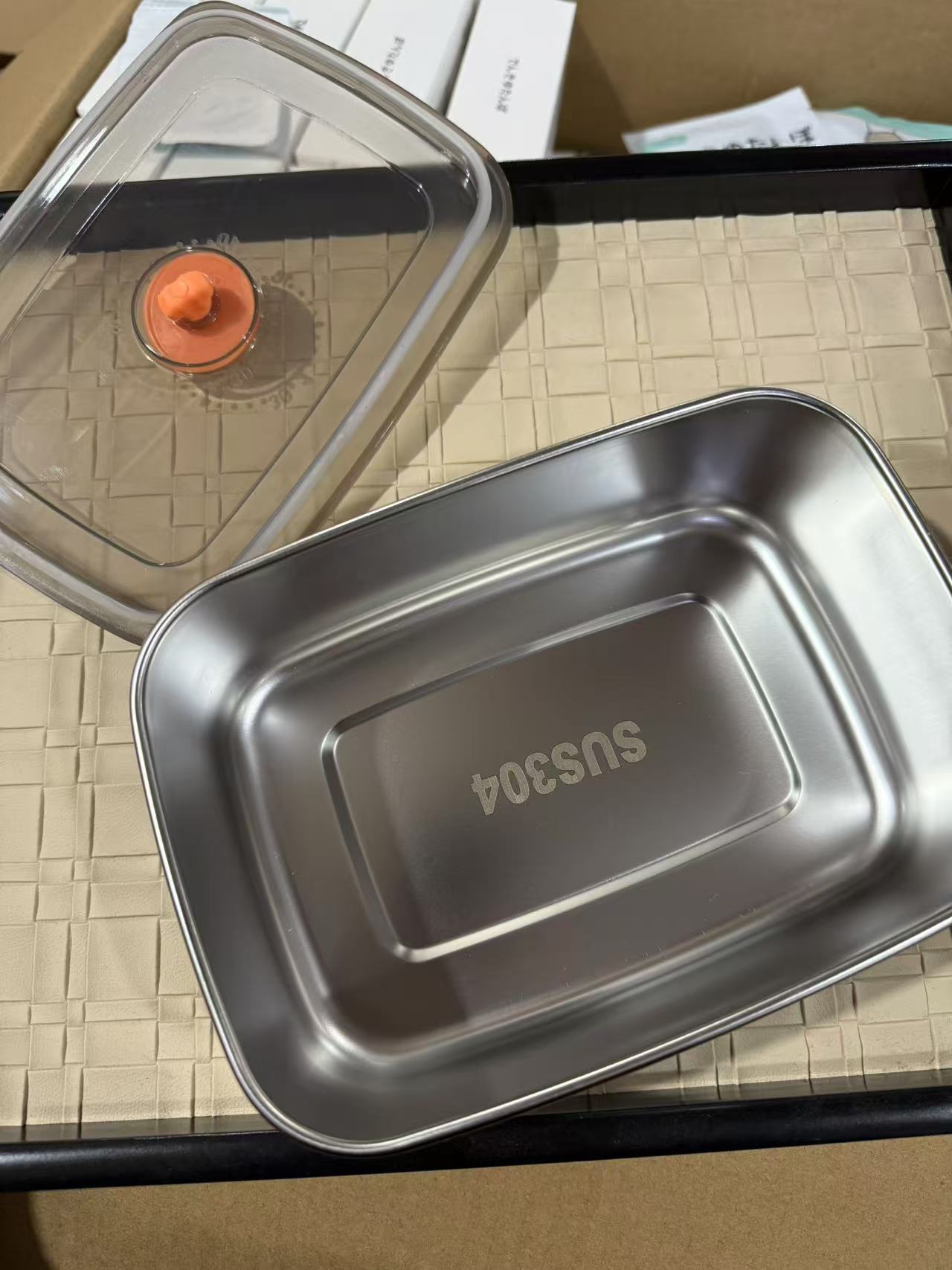 【德国】SSGP高端不锈钢保鲜盒1200ml（2只装）