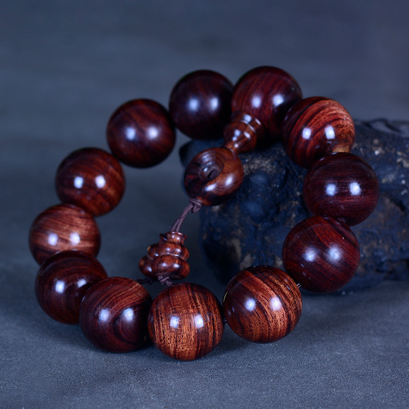 黄花梨20文玩手串手链沉水精致送礼男款礼品