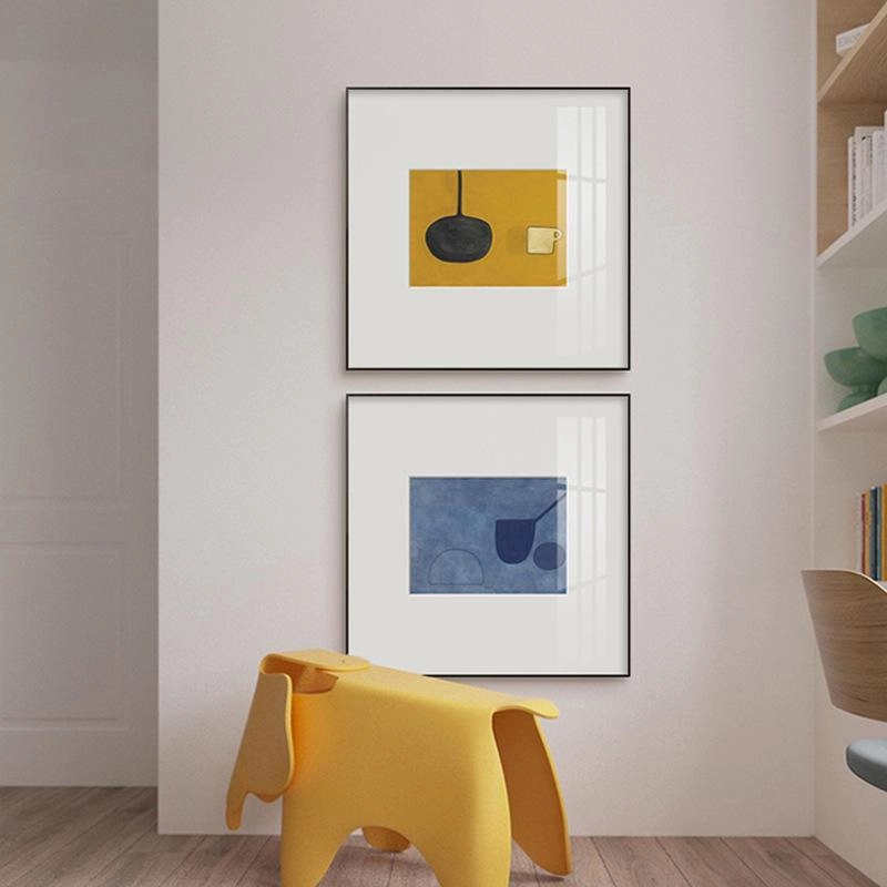 威廉·斯科特手工砂岩装饰画简约现代客厅画北欧抽象肌理挂画玄关