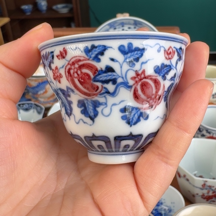 六***六摆件陶景德镇陶瓷美术作品5分之一