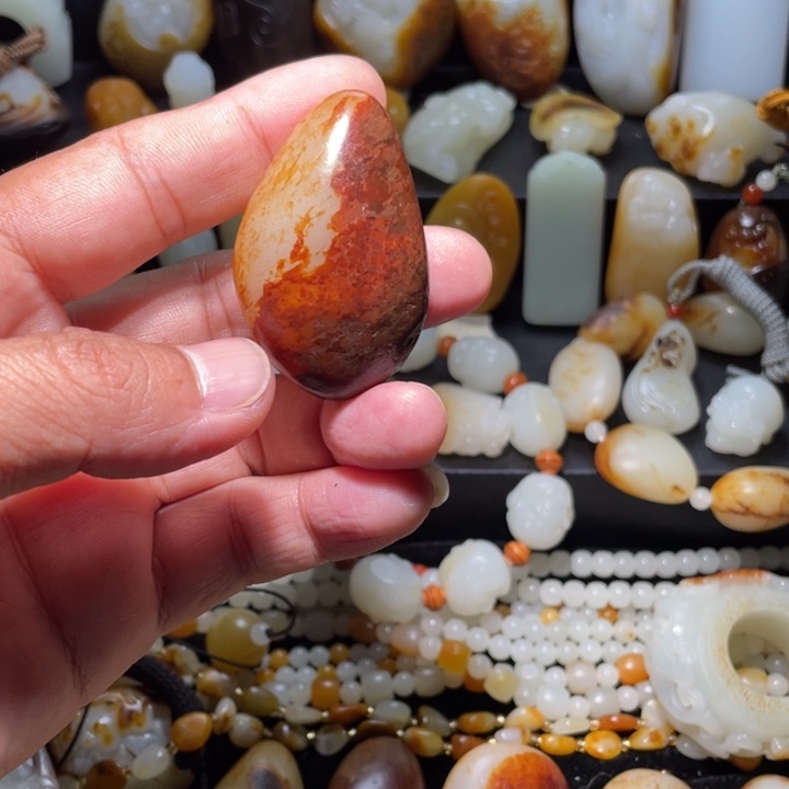 和田玉未镶嵌珠宝奇石黑*