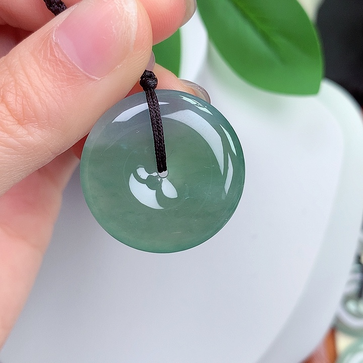 颈饰未镶嵌翡翠27.6-5.7mm