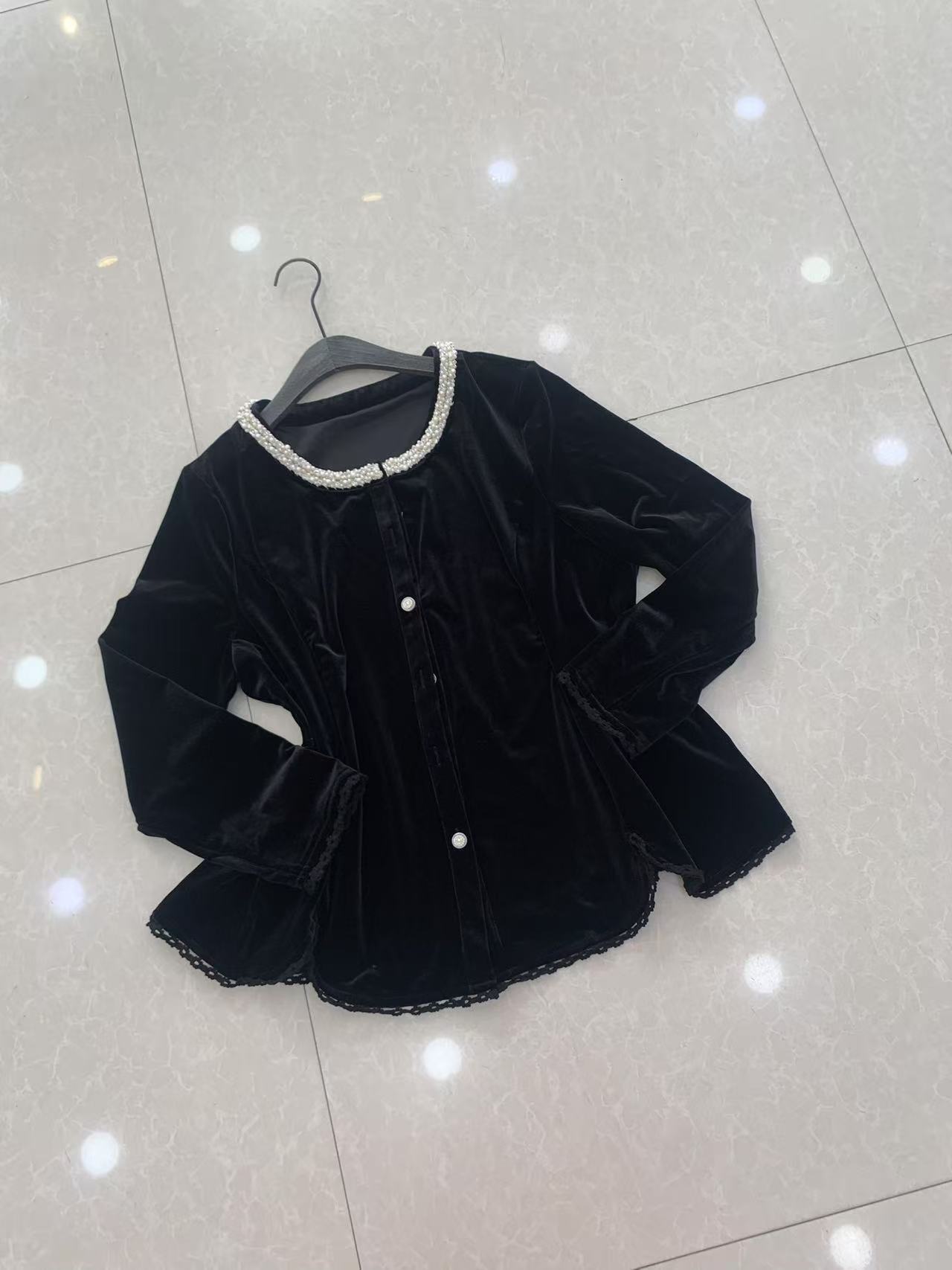 二姐家001权6320百搭纯色上衣