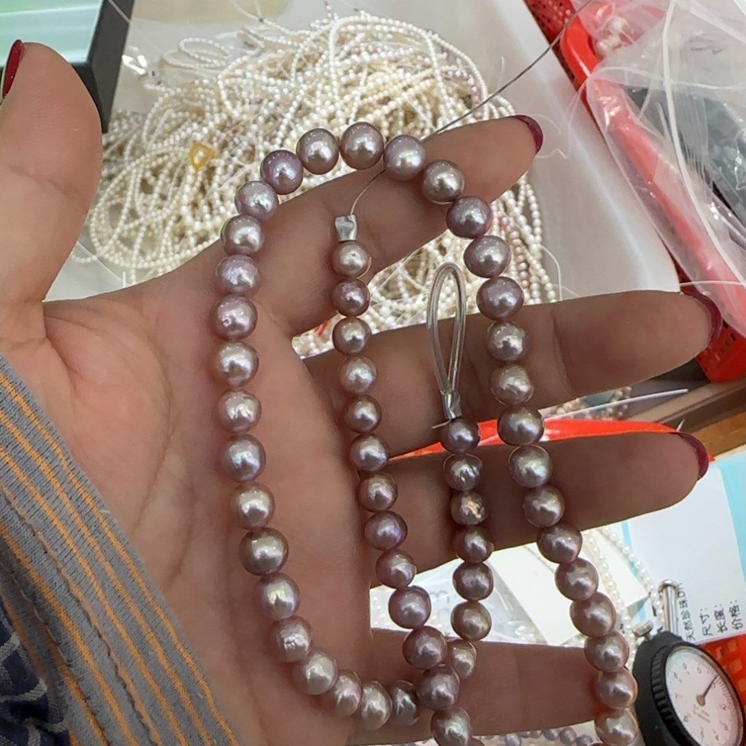 秋***桐孤品淡水珍珠未镶嵌