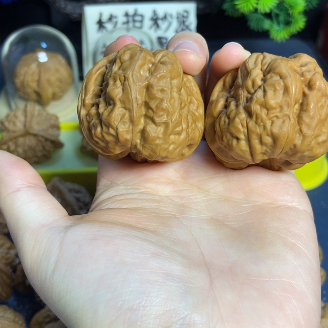 核桃核桃把件文玩蛤蟆头3