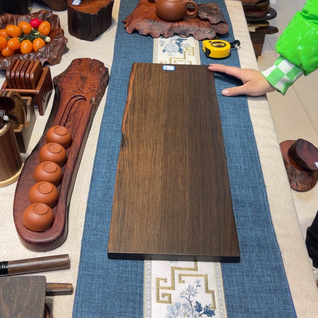 大叶紫檀干泡茶盘