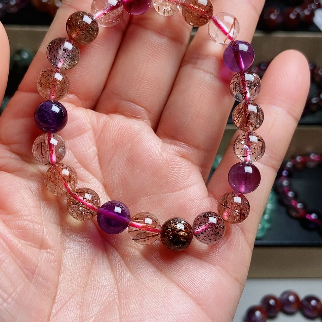 水晶手链未镶嵌超7️⃣8➕