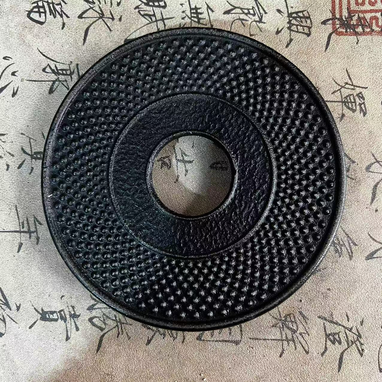 《壶垫》家用 黑色铸铁粒子 壶垫