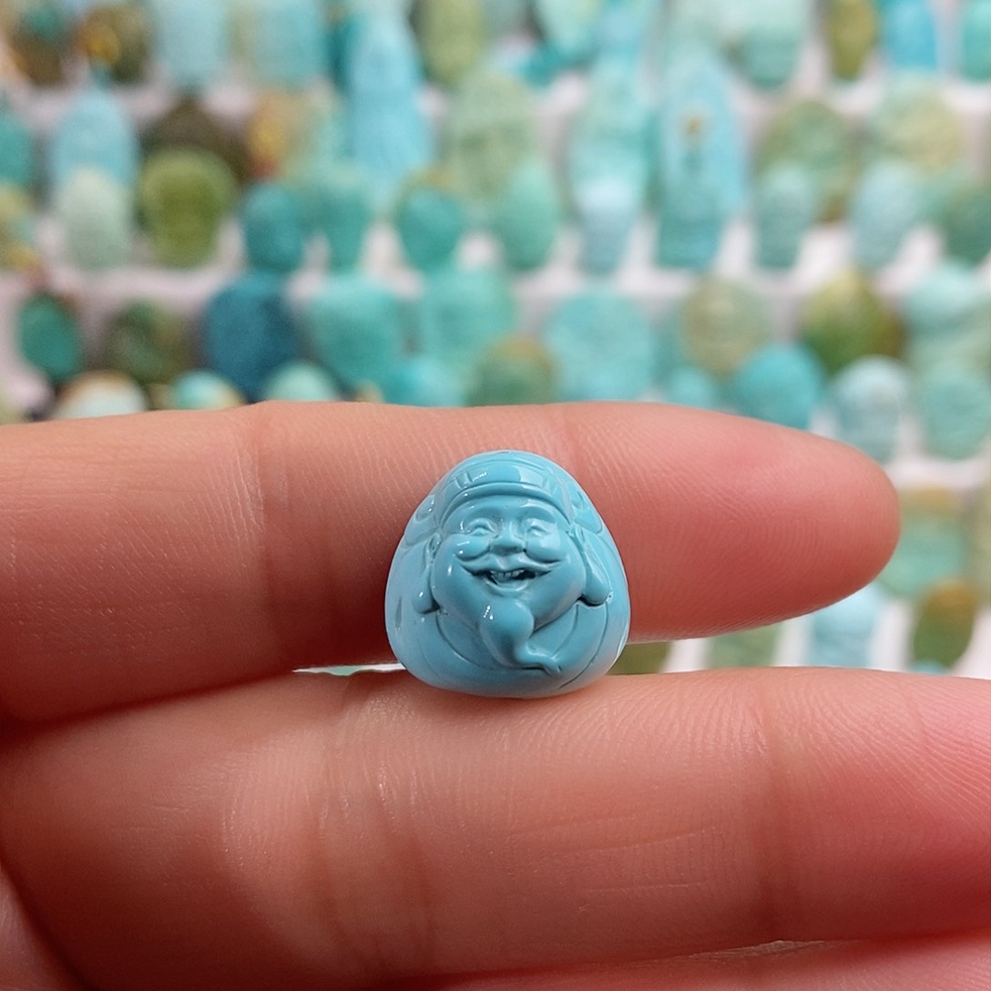 绿松石绿松石未镶嵌绿松石