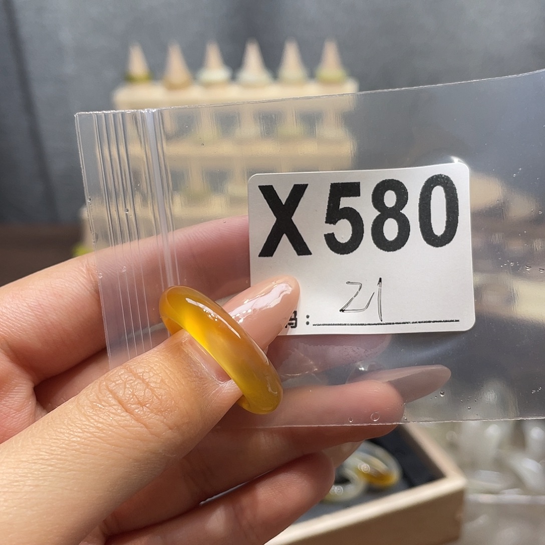 玛瑙/玉髓未镶嵌戒指580