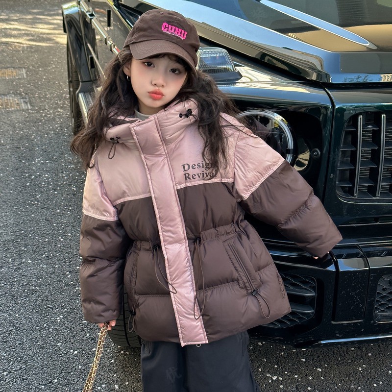 巴拉巴拉男孩女孩女童羽绒服冬季2025新款洋气儿童白鸭绒加厚冬装