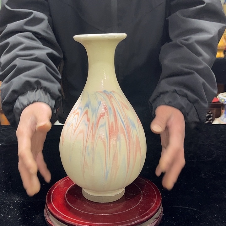 瓷片漂亮漂亮。         漂亮