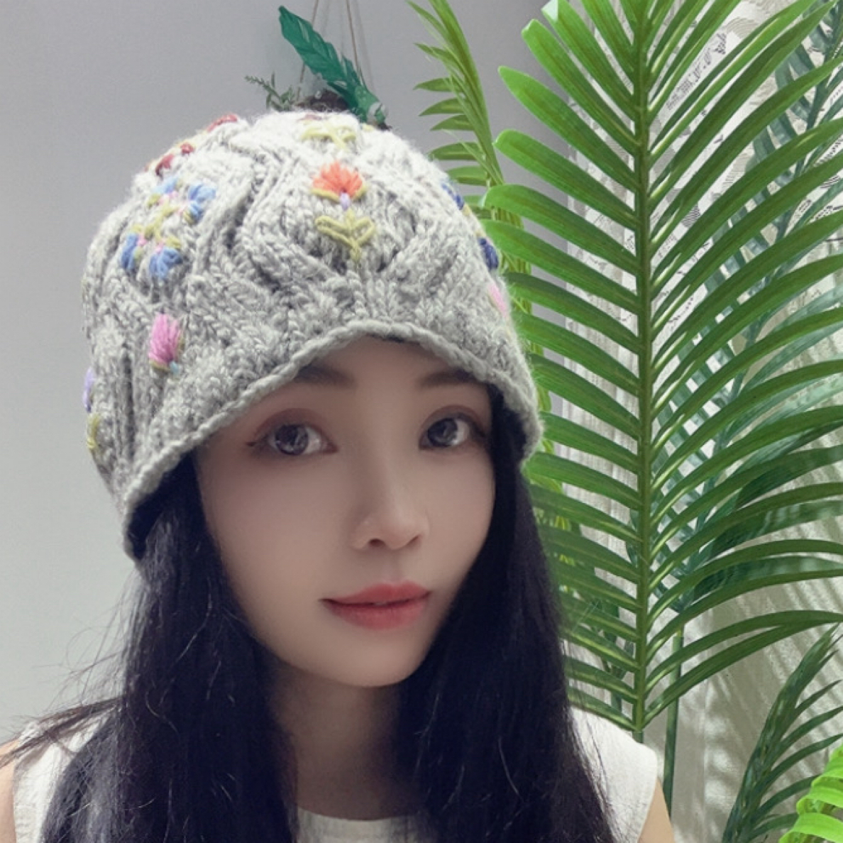 尼泊尔纯手工羊毛帽子，直播