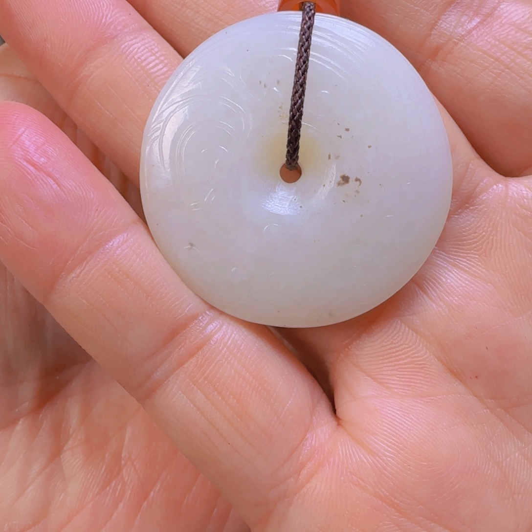 和田玉车挂未镶嵌用****8