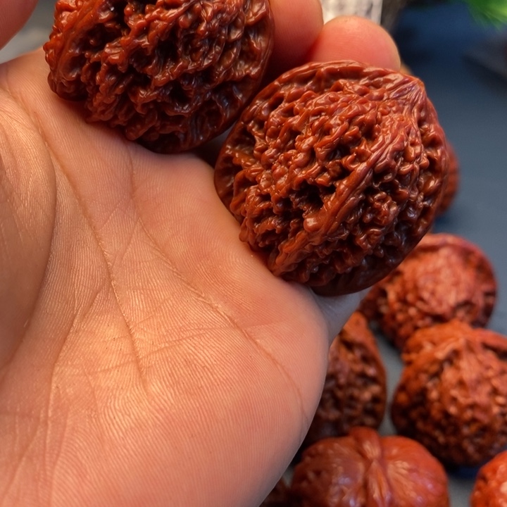 相***欢文玩核桃把件满天星0