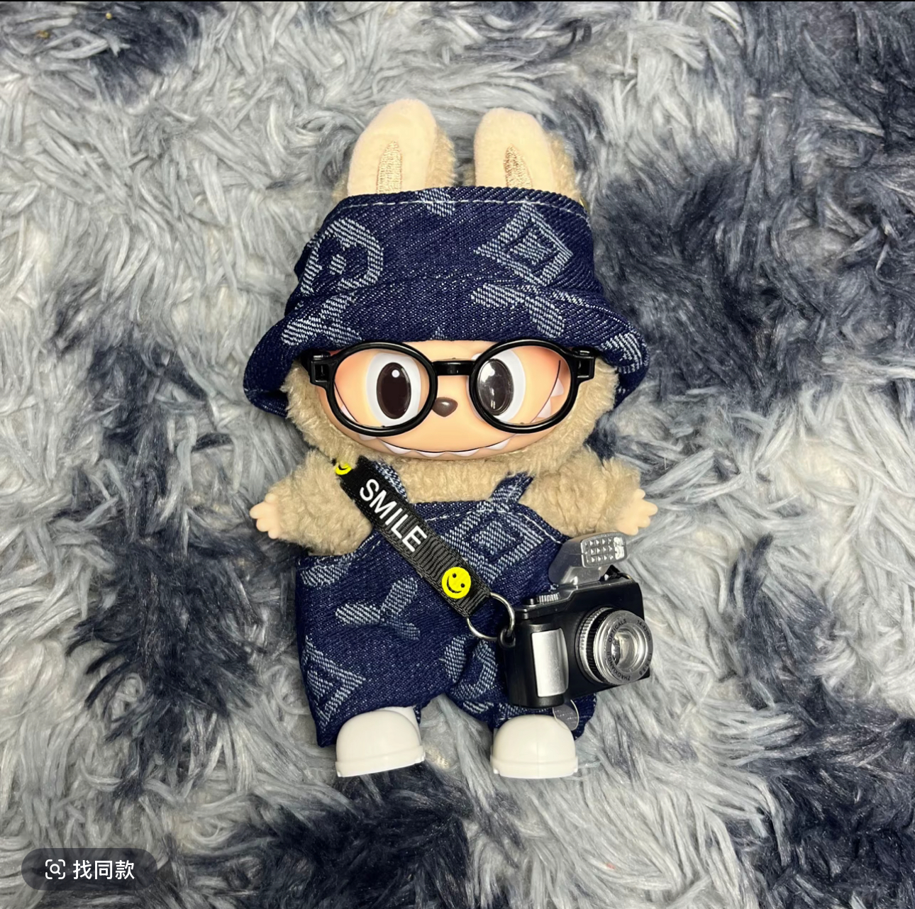 娃娃一整套带衣服手工版，介意者勿拍