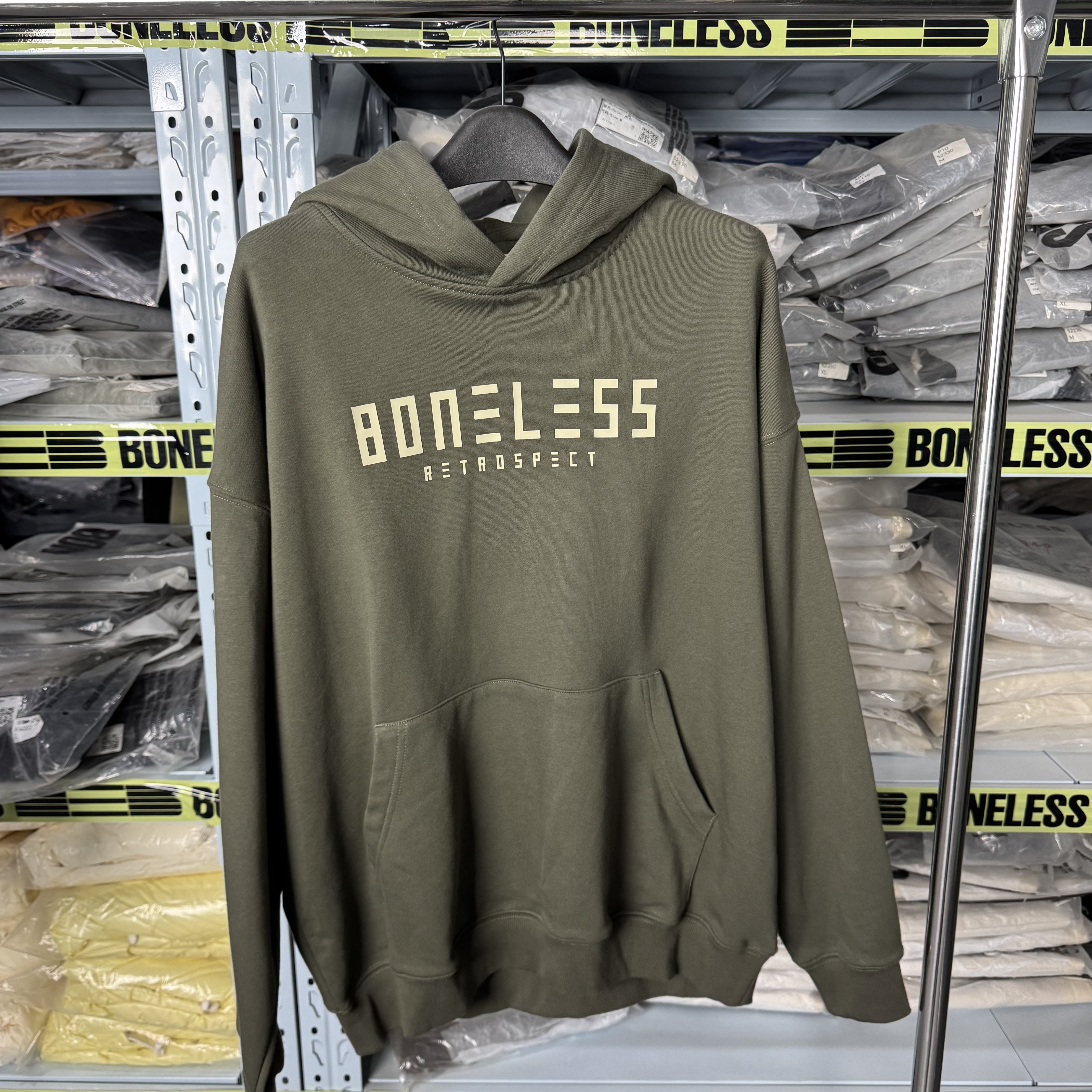 BLS基础印花帽衫K3373