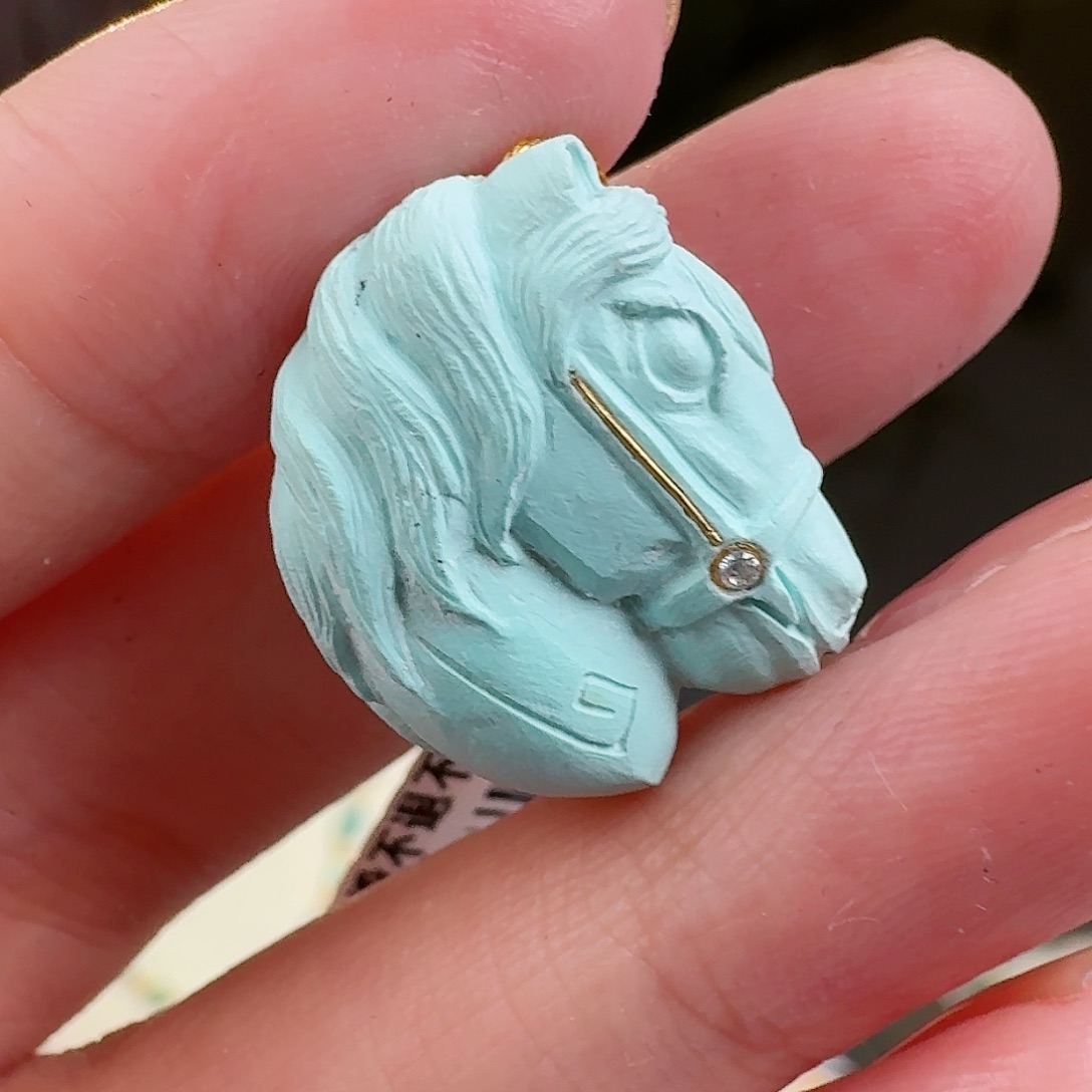 绿松石珠宝奇石未镶嵌