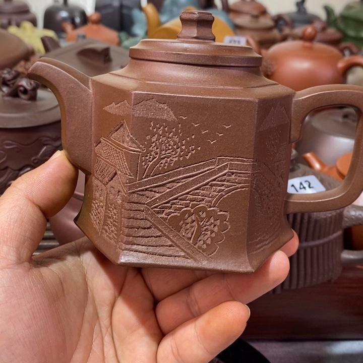 茶壶紫砂精工制作