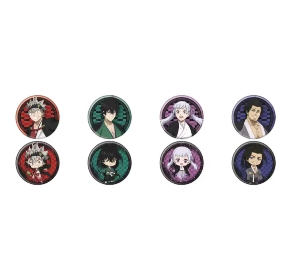 【日谷现货】黑色五叶草 45周年 吧唧