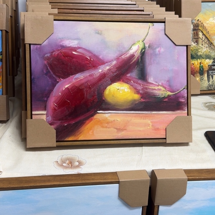 油画油画作品展等活动的大型