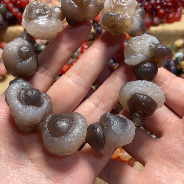 玛瑙/玉髓合金手链