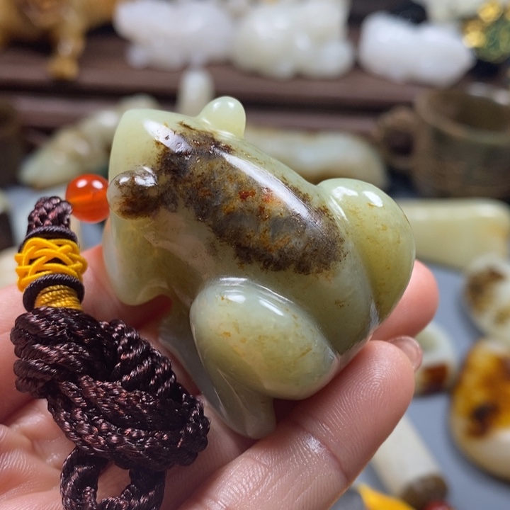 和田玉挂件未镶嵌