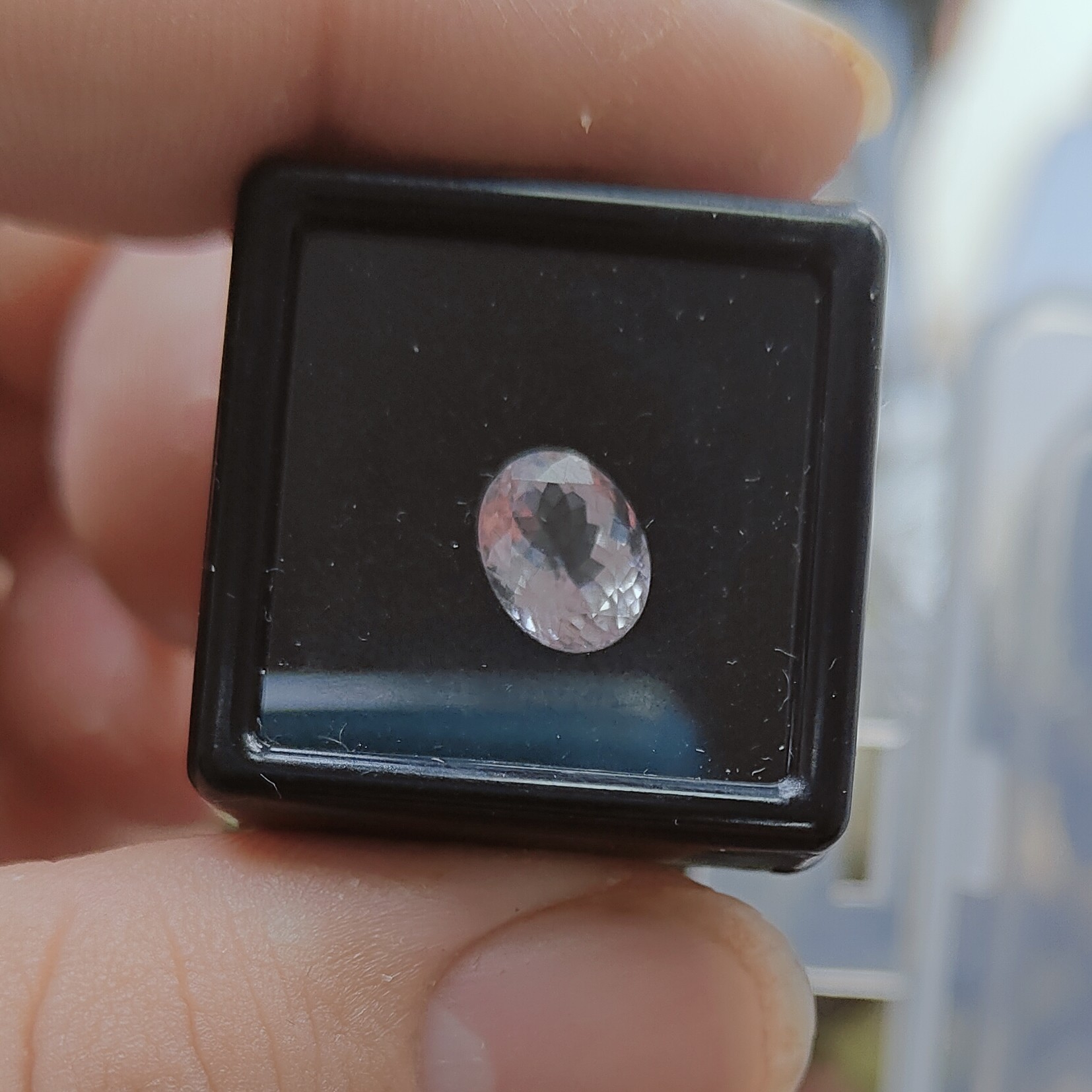 下班嗨未镶嵌天然绿柱石摩根石裸石