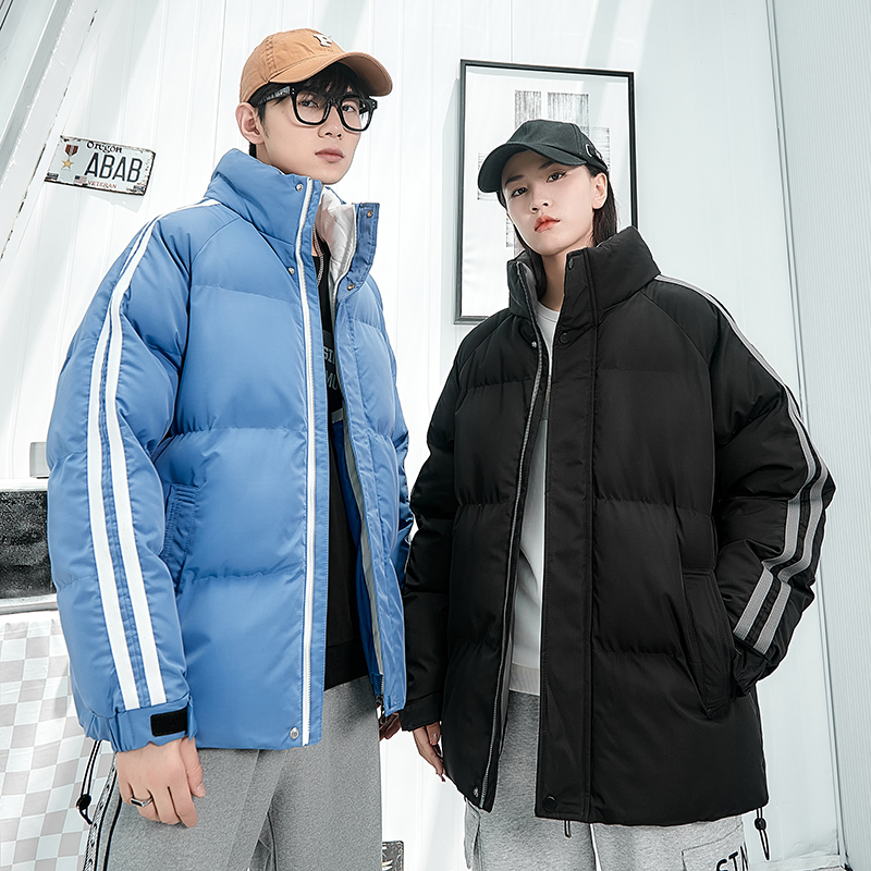 冬季棉衣男女立领休闲外套防风棉服加厚保暖情侣棉袄男装夹克