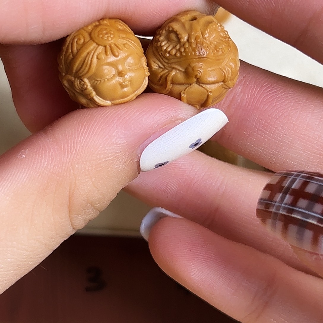 吊坠猴头核桃两颗素单颗文泰➕扎基拉姆两颗