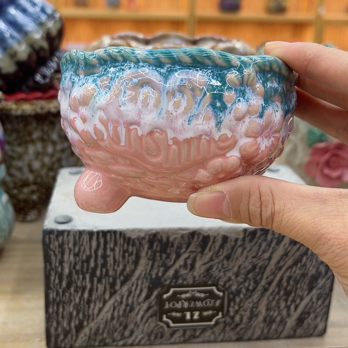 【闪购商品】陶瓷花盆