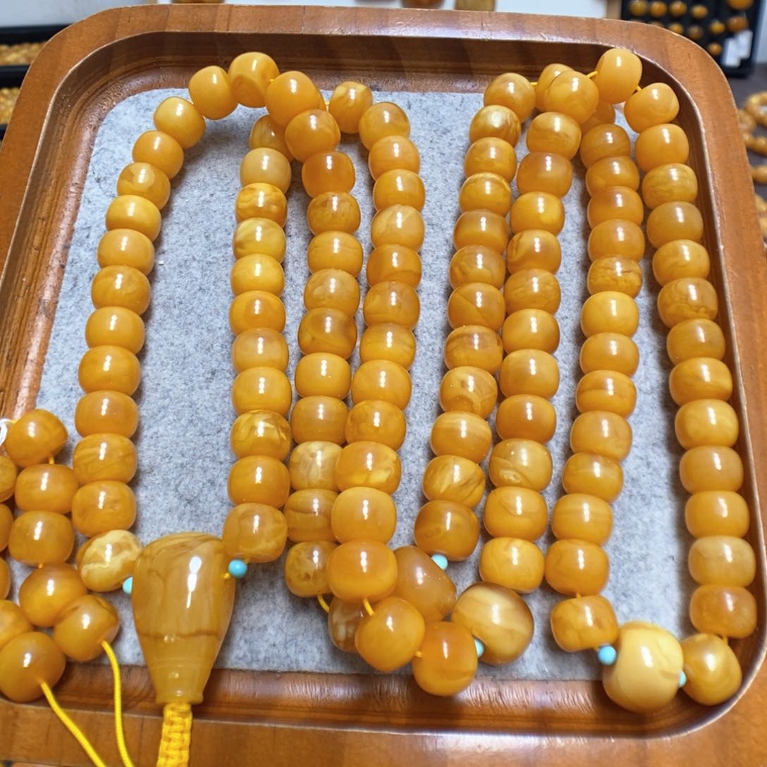 蜜蜡手链未镶嵌蜜蜡