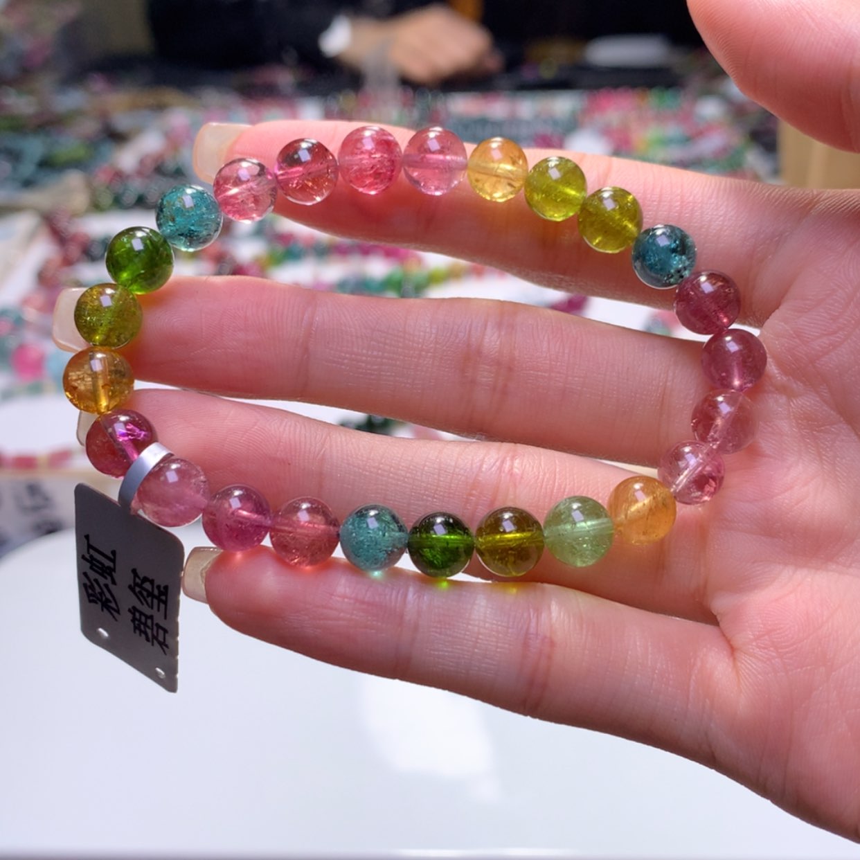 【闪购商品】未镶嵌手串碧玺