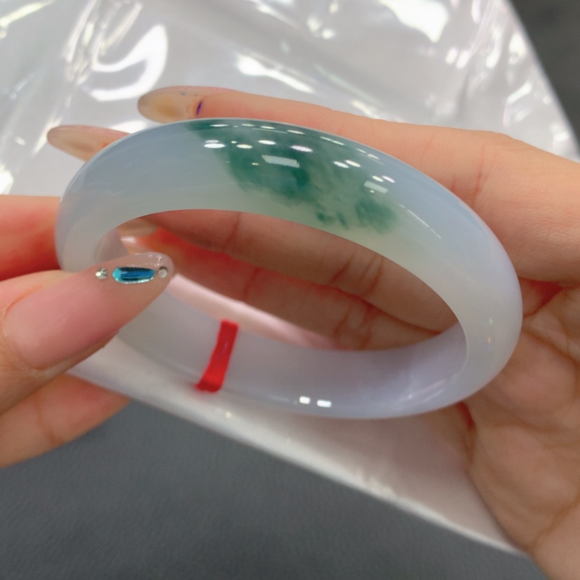 【闪购商品】翡翠手镯未镶嵌1*?翡翠