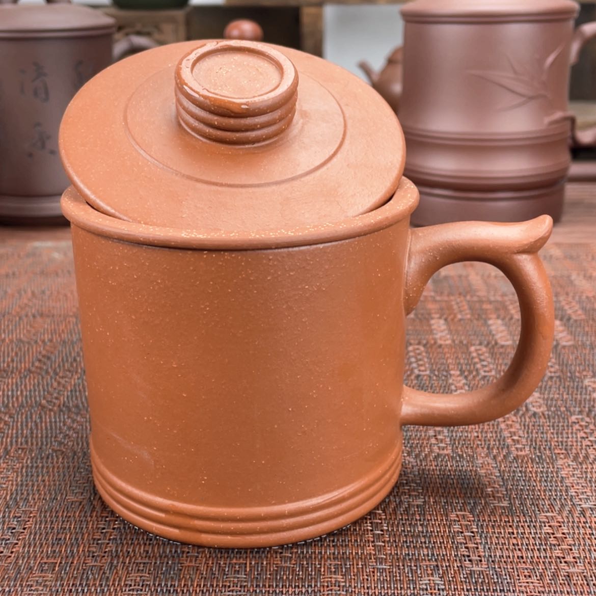 【闪购商品】紫砂茶杯宜兴原矿紫砂盖杯微瑕