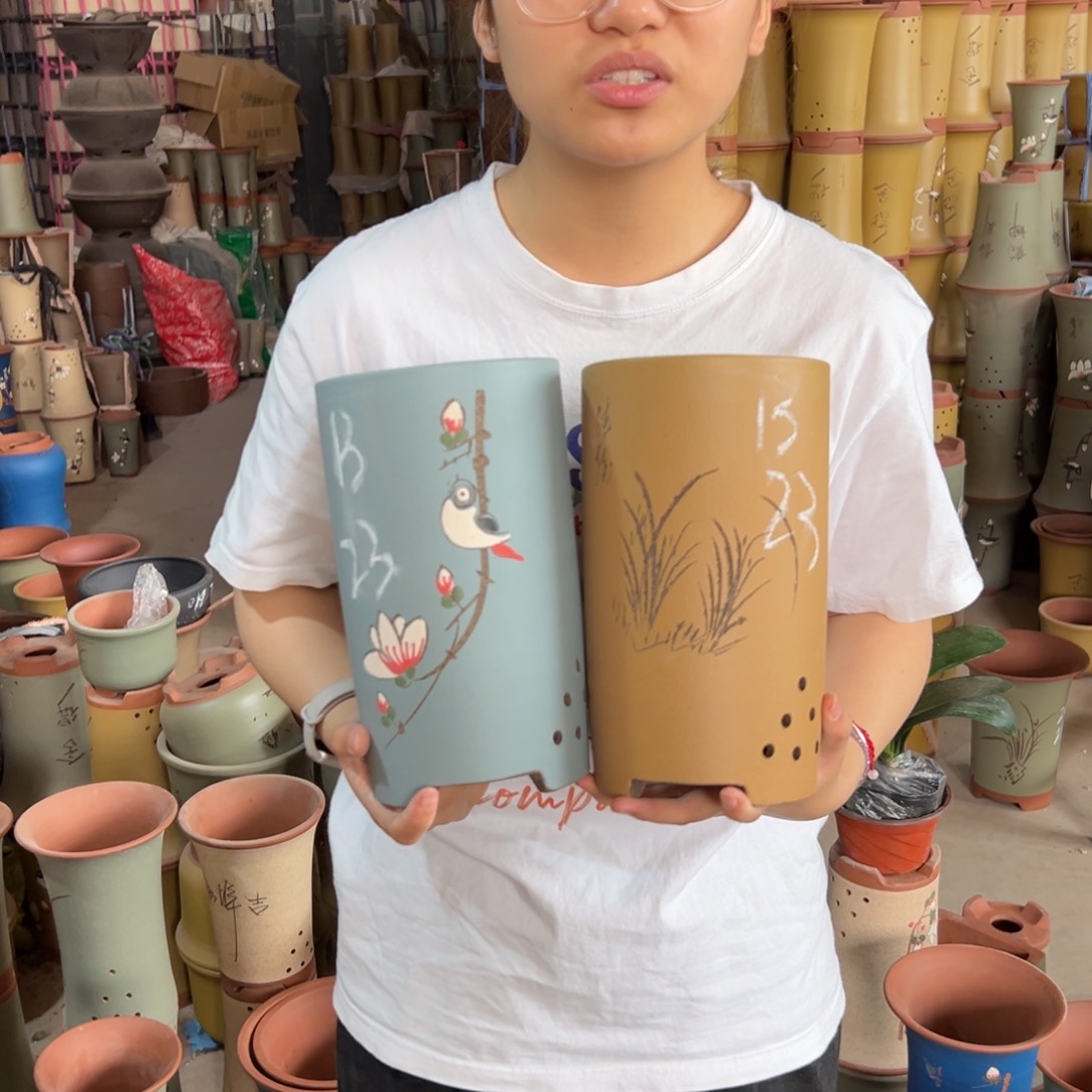 宜兴川阁紫砂花盆13/23