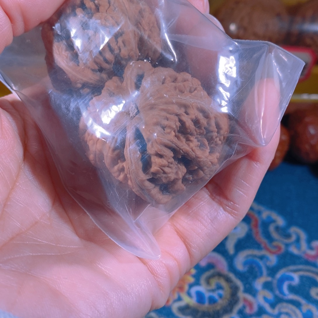 吊坠文玩核桃老*球筋