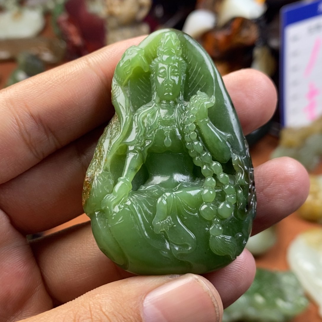 和田玉挂件未镶嵌