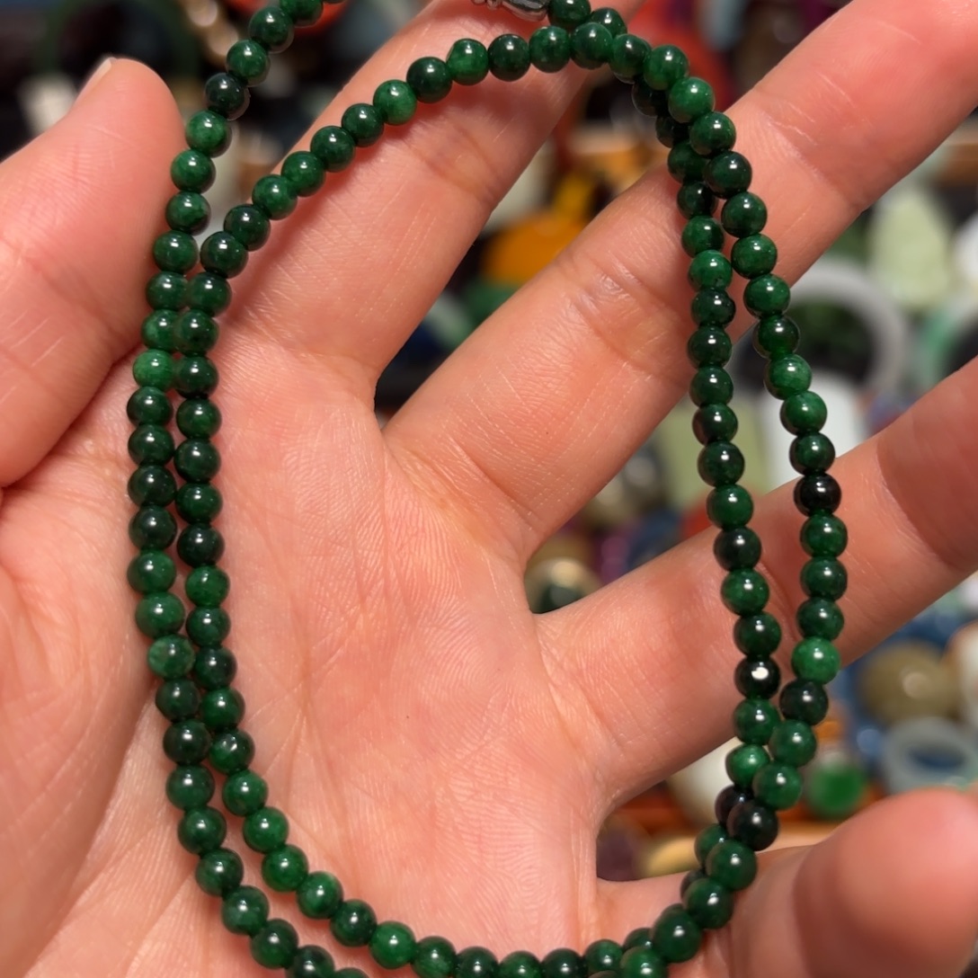 翡翠未镶嵌颈饰开播福利不议价炸