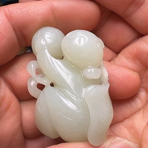 和田玉挂件未镶嵌