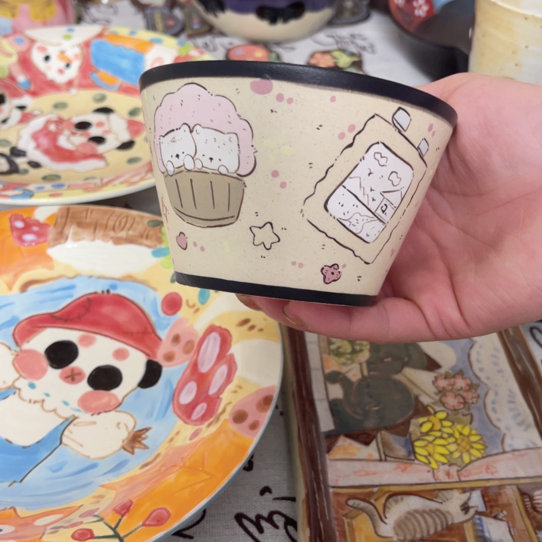 山****.景德镇陶瓷手工雕刻